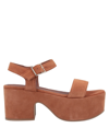 L'autre Chose Sandals In Brown