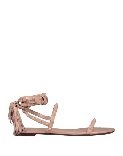 Valentino Garavani Sandals In Light Pink