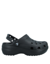 Crocs Women's Classic Platform Clogs From Finish Line In Black