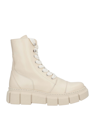 Alohas Ankle Boots In Beige