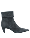 Twinset Ankle Boots In Grey