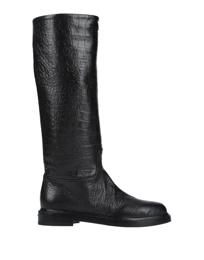 Le Silla Knee Boots In Black