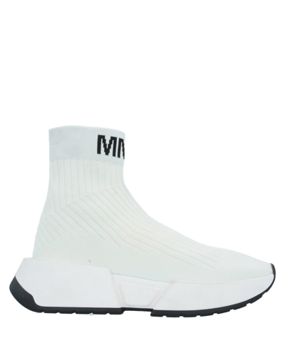 Mm6 Maison Margiela Sneakers In Ivory