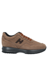 Hogan Sneakers In Beige