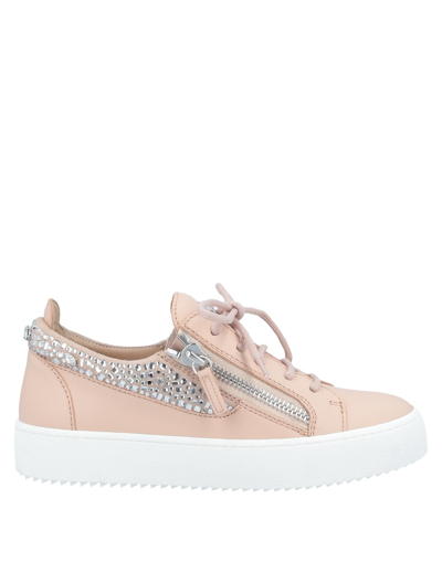 Giuseppe Zanotti Sneakers In Pink