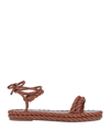 Valentino Garavani Sandals In Brown