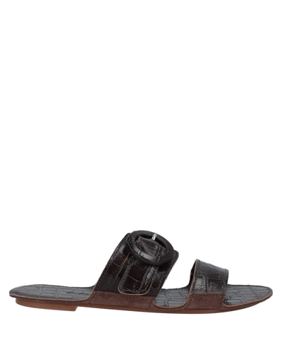 Definery Sandals In Brown