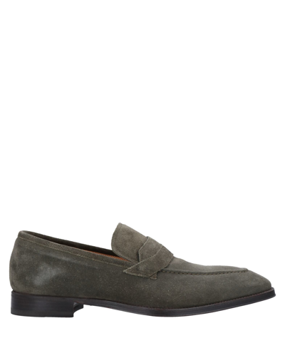 Barba Napoli Loafers In Green