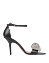 Anna F Sandals In Black
