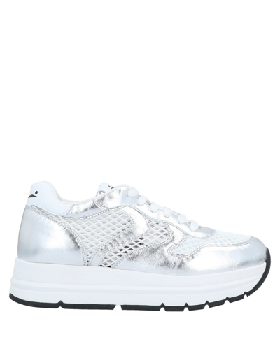 Voile Blanche Sneakers In Silver