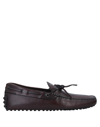 Tod's Loafers In Dark Brown
