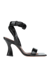 L'autre Chose Sandals In Black