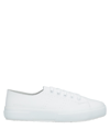 SUPERGA SUPERGA WOMAN SNEAKERS WHITE SIZE 6.5 TEXTILE FIBERS,17125446WF 17