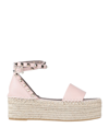 Valentino Garavani Espadrilles In Light Pink
