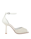 Elvio Zanon Sandals In Ivory