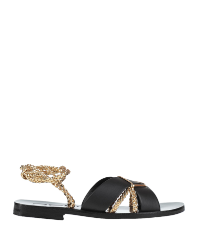 Ncub Sandals In Black