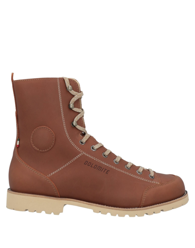 Dolomite Ankle Boots In Tan
