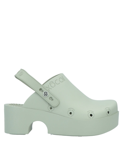 Xocoi Woman Mules & Clogs Sage Green Size 7 Recycled Thermoplastic Polyurethane
