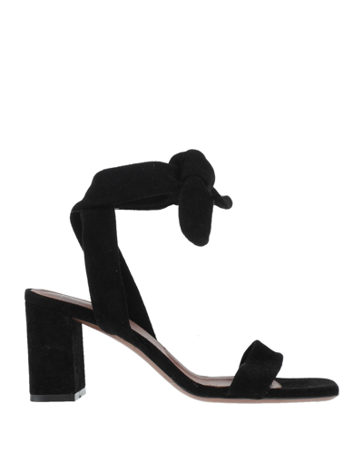 L'autre Chose Sandals In Black