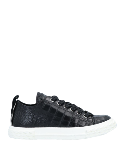 Giuseppe Zanotti Sneakers In Black