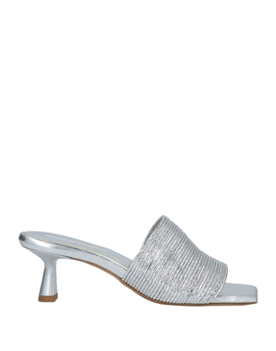 Oroscuro Sandals In Silver