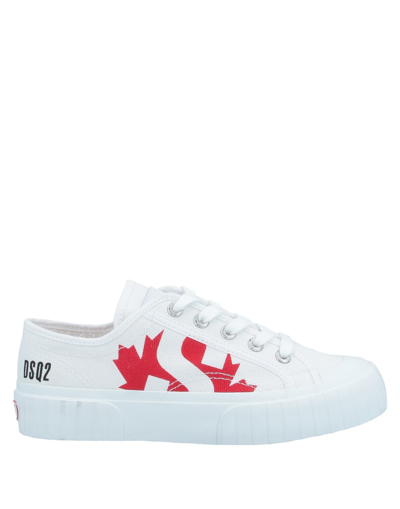 Dsquared2 X Superga Sneakers In White