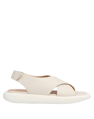 Paloma Barceló Sandals In Ivory
