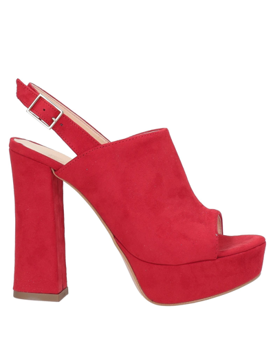 Bage Sandals In Red