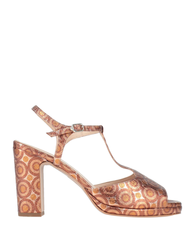 Carmens Sandals In Copper