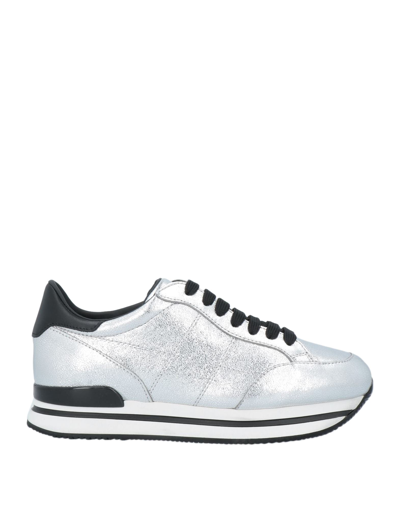 Hogan Sneakers In Silver