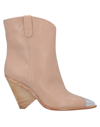 The Seller Ankle Boots In Blush