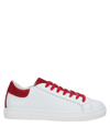 A.TESTONI A. TESTONI WOMAN SNEAKERS WHITE SIZE 5 CALFSKIN,17137945MT 5