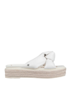 SAM EDELMAN SAM EDELMAN WOMAN ESPADRILLES WHITE SIZE 8 LEATHER,17136562KM 15