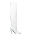 Patrizia Pepe Knee Boots In White