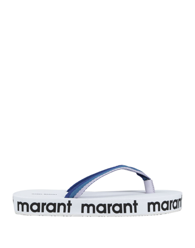 Isabel Marant Toe Strap Sandals In Blue