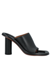 Ambush 95mm Patent Leather Cushion Mules In Black