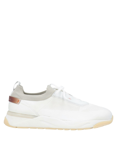 Santoni Sneakers In White