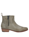 Barracuda Ankle Boots In Green