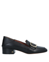 BALLY BALLY WOMAN LOAFERS BLACK SIZE 10.5 CALFSKIN,17122782ED 7