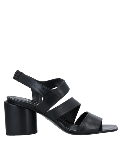 Halmanera "doris 25" Sandals In Black