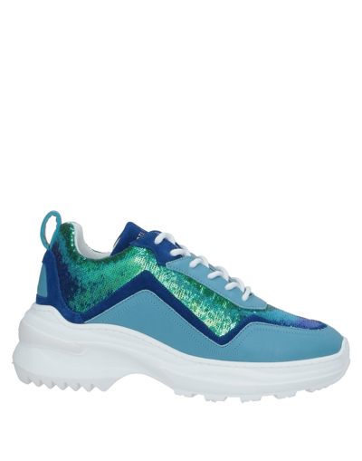 Alberta Ferretti Sneakers In Blue