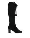 Alberta Ferretti Knee Boots In Black