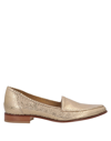 L'arianna Loafers In Gold