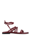 Stuart Weitzman Sandals In Red