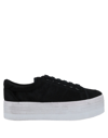 JC PLAY BY JEFFREY CAMPBELL JC PLAY BY JEFFREY CAMPBELL WOMAN SNEAKERS BLACK SIZE 10 TEXTILE FIBERS,17130159RO 9