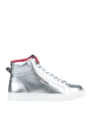 Roberto Cavalli Sport Sneakers In Silver