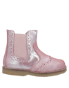 Oca-loca Kids' Ankle Boots In Pastel Pink