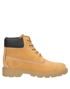 Timberland Lace-up Leather Boots In Camel