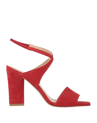 Aeyde Sandals In Red