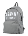 Armani Exchange Backpacks In Grey